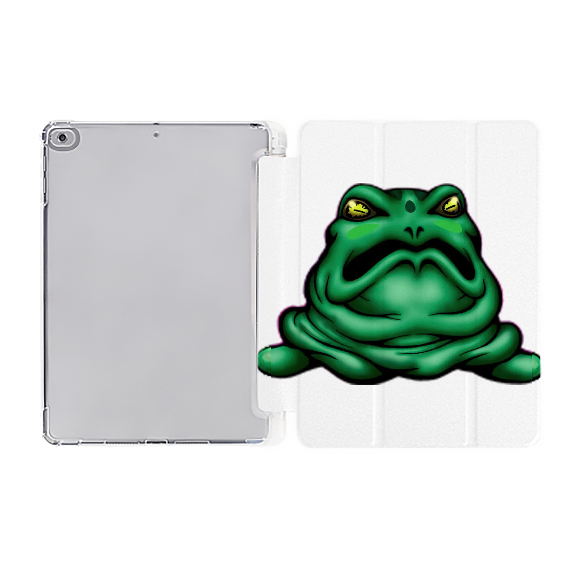 （画像用） 遊☆戯☆王 Yu-Gi-Oh! IPad ケース ペン収納付き 三つ折りスタンド PUレザー×シリコン 対応機種9.5/10.5/10.9インチ